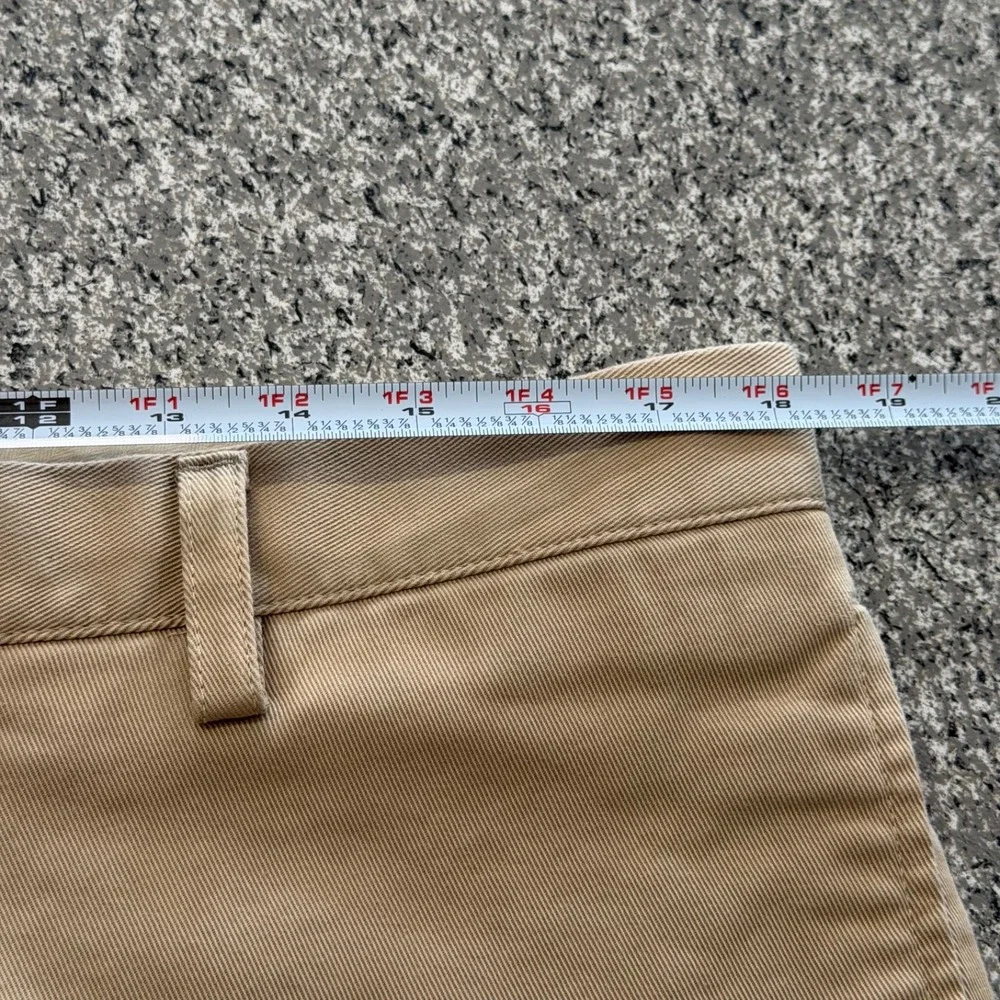 Banana Republic Slim Italian Chino Pants Mens 36x32 Khaki Beige